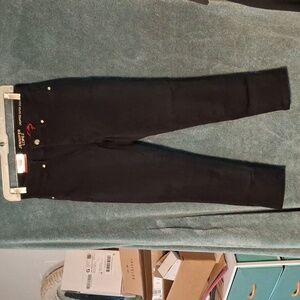 Jennifer Lopez Black Cropped Jeans